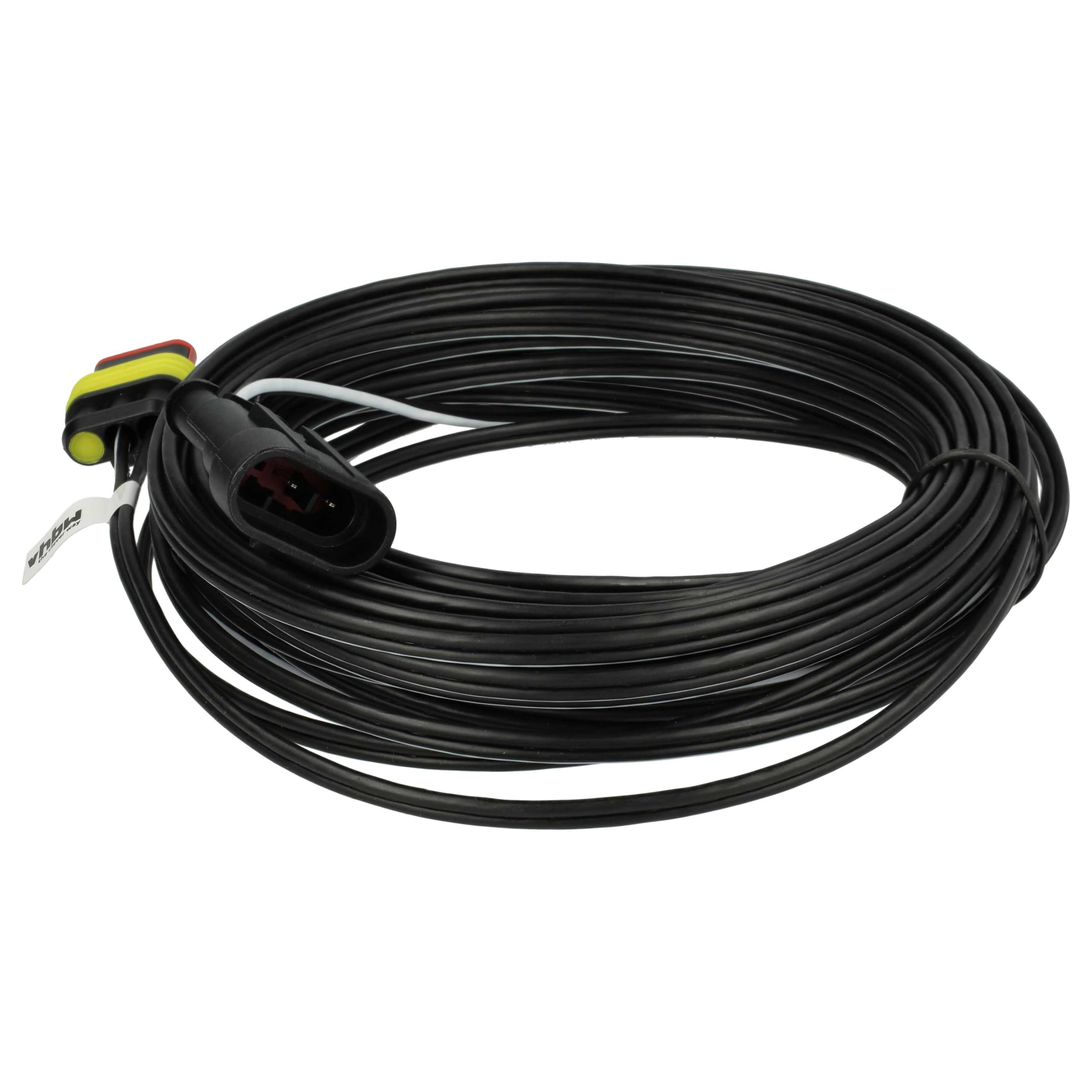 vhbw Kabel transformatorowy niskiego napięcia kompatybilny z Gardena Robotic R38Li, R40Li, R80Li, SILENO city, Sileno+ R100Li - 10 m