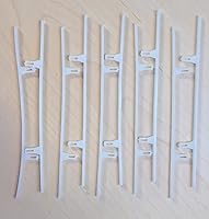 Vista 6 de Conector deslizante de reparación de obturador para obturador de polisatín (1 Conecte 3" largo)