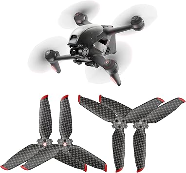 Darkhorse 2 Pairs Accessories Carbon Fiber Blades for DJI FPV Propellers