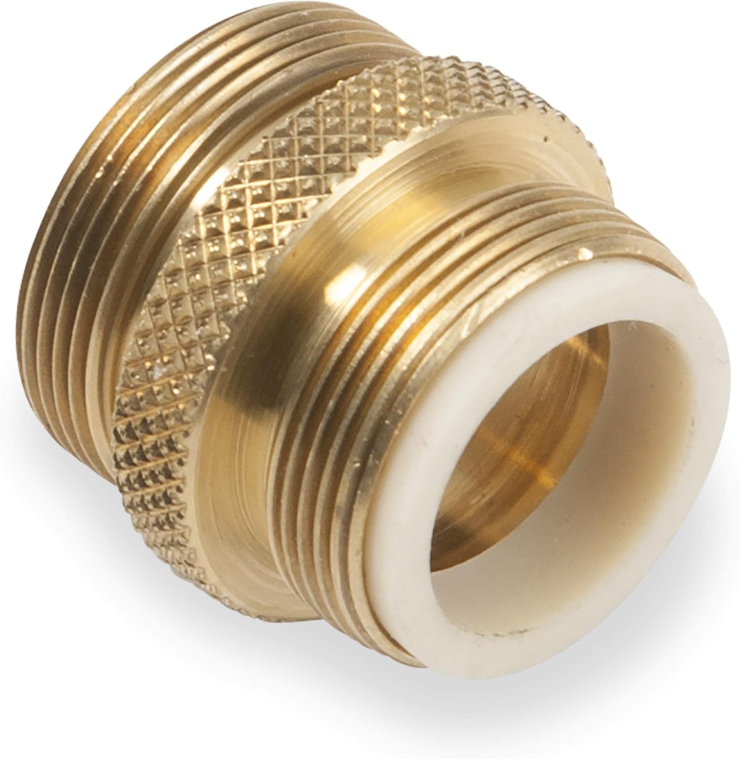 Python Adapter for Aquarium, Male, Brass, 1.00 x 1.00 x 1.45 (MABA)