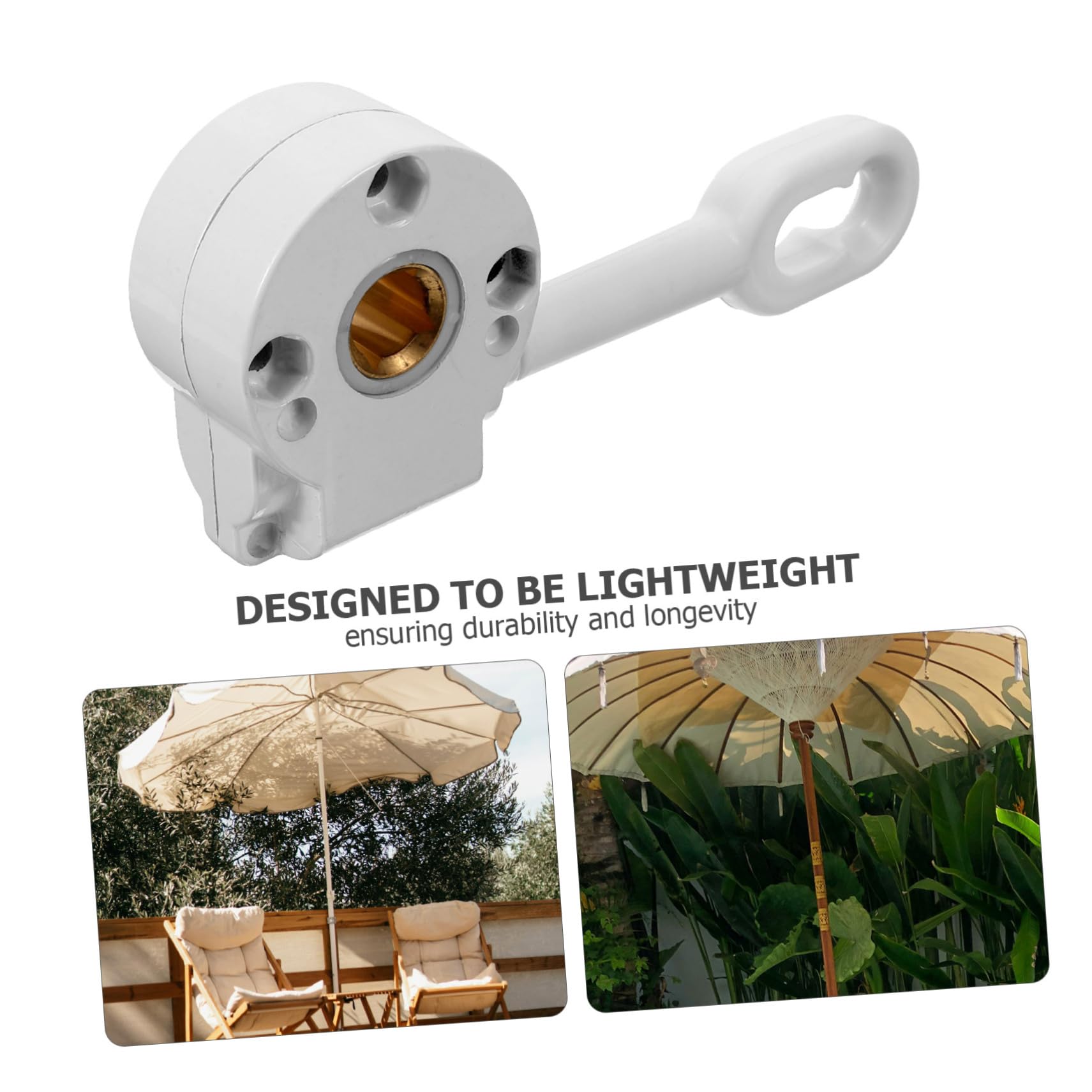 TOYANDONA 3 Pièces Outil de Manivelle pour Auvent Accessoire de Rétractable avec Engrenage à Vis Pratique pour Résidentiel et Commercial