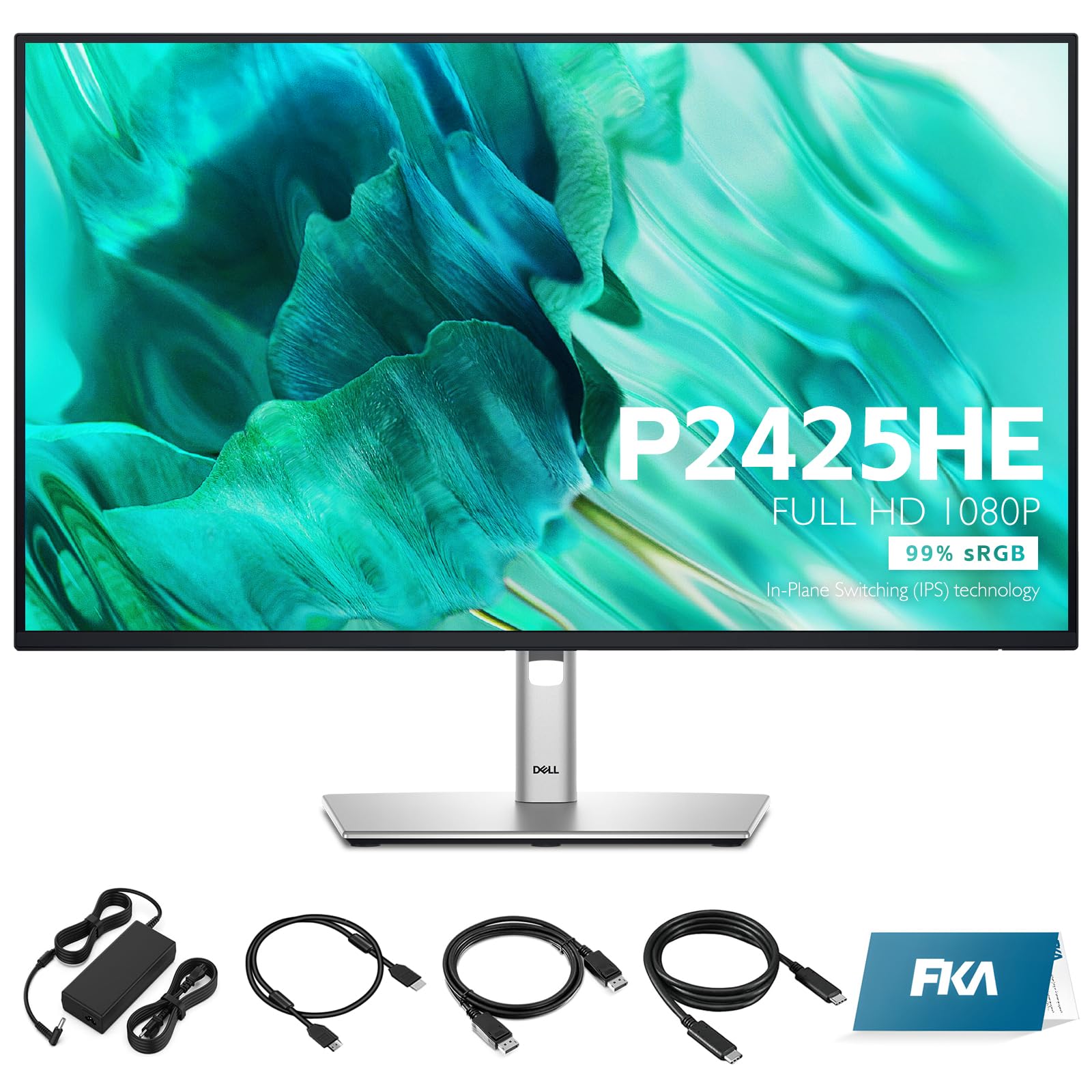 Amazon.com: FKA P2425HE Monitor - 24 Inch, Full HD 1080p (1920 x
