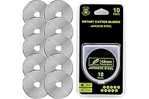 HEADLEY TOOLS Premium Rotary Cutter Blades for Precise Cuts
