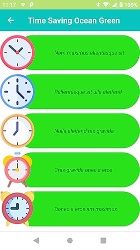 Time Saving Ocean Green