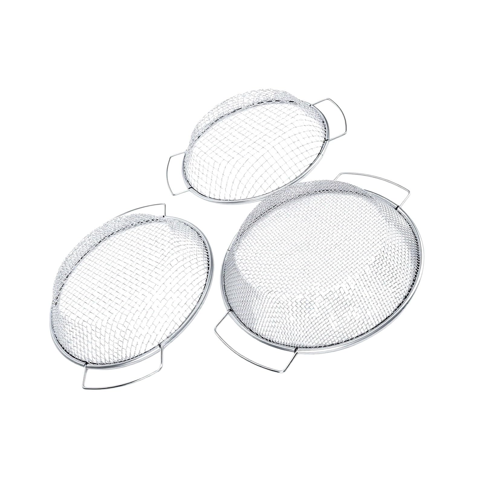 Hyuduo Tamiz de Tierra de 3 Piezas de 11,8 Pulgadas con Malla de 1/8