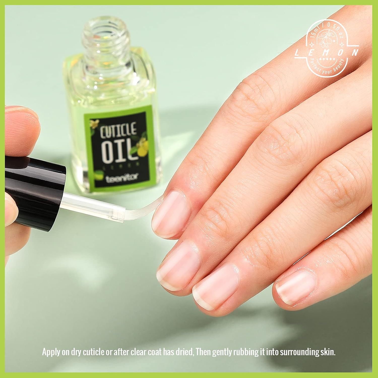 Teenitor Nail Cuticle Oil, Cuticle Revitalizing Oil, Nail & Cuticle Care, Nail Softener and Strengthener Oil : Beauty & Personal Care