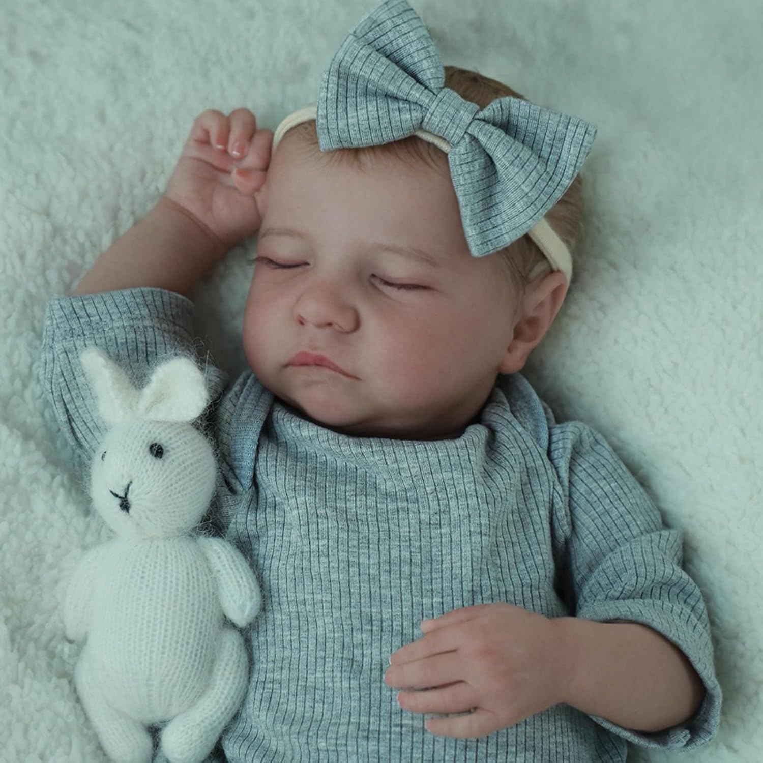 Reborn Baby Dolls - 48 cm chłopięca miękka winylowa realistyczna lalka niemowlęca z kompletnymi akcesoriami, idealna dla dzieci w wieku od 3 lat
