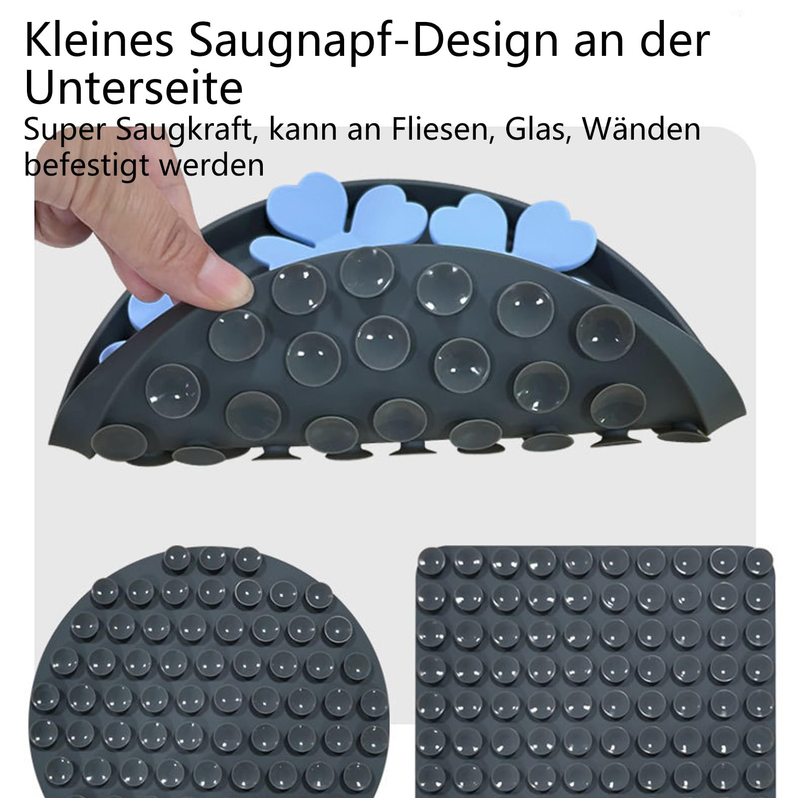 Leckmatte Für Hunde Und Katzen, Silikon-Schnüffelmatte Mit Saugfunktion, Trocken-/Nassfuttermatte, Leckmatte Für Gesunde Essgewohnheiten, Steigerung Der Intelligenz, Geruchstraining