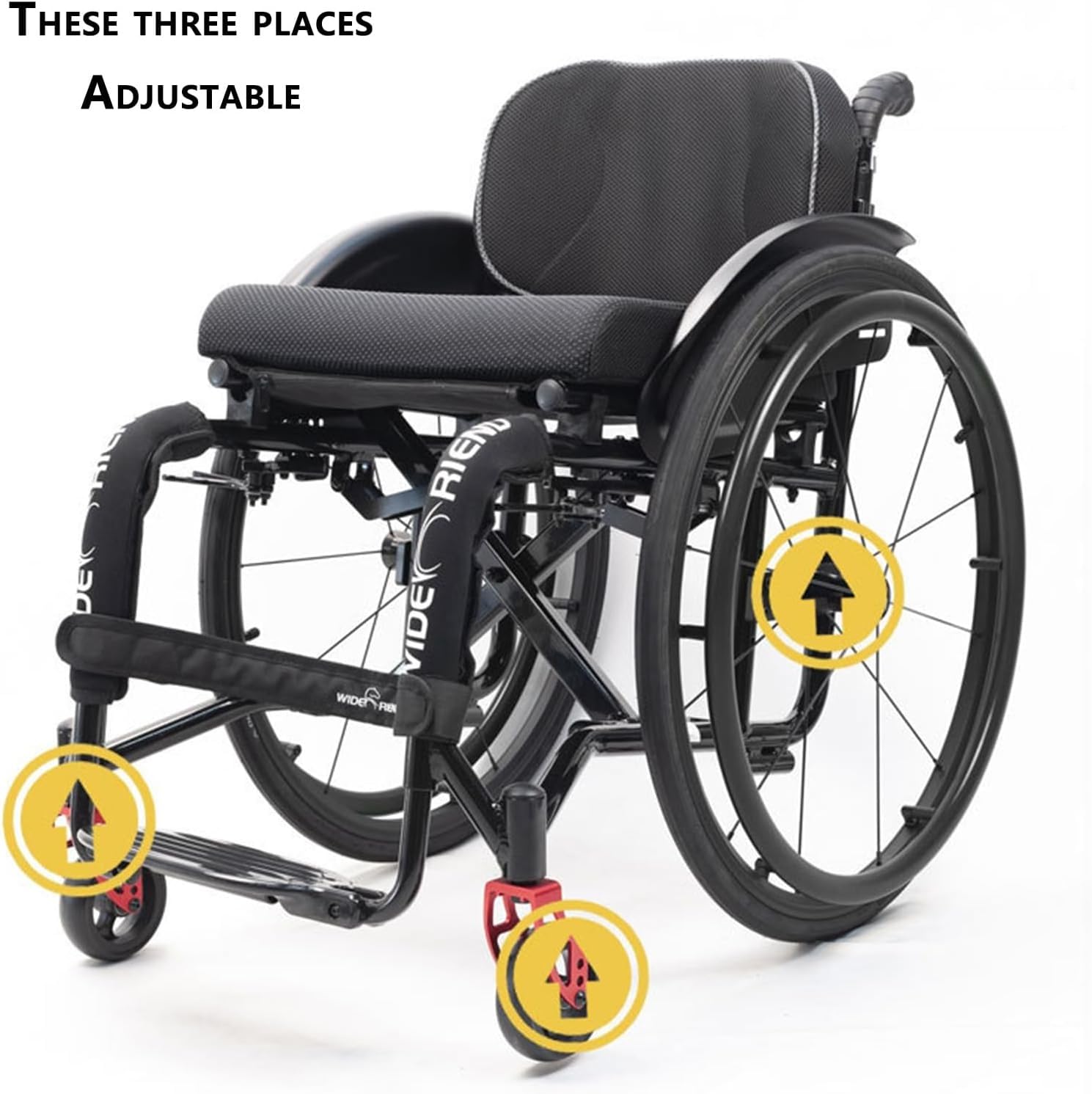 Silla de ruedas ligera para adultos, silla de ruedas de aleación de aluminio, silla de ruedas deportiva plegable para transporte, sillas de ruedas manuales autopropulsadas, ayudas para la movilidad