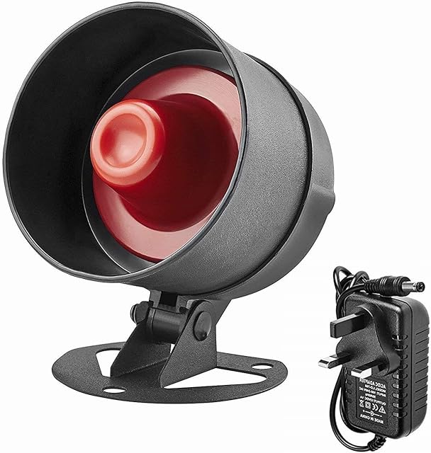 KERUI Wireless Standalone Loud Horn Siren Home Security Alarm,Indoor/Outdoor Waterproof up to 115dB