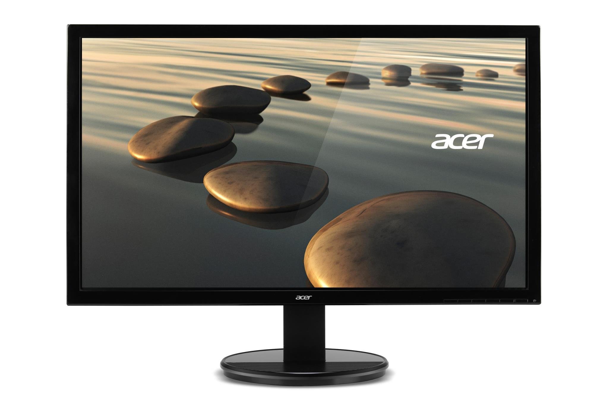 acer K192HQLB Monitor da 18.5", Display HD (1366x768), 60 Hz, Formato 16:9, Contrasto 100M:1, Luminosità 200 cd/m2, Tempo di risposta 5ms, VGA, Nero