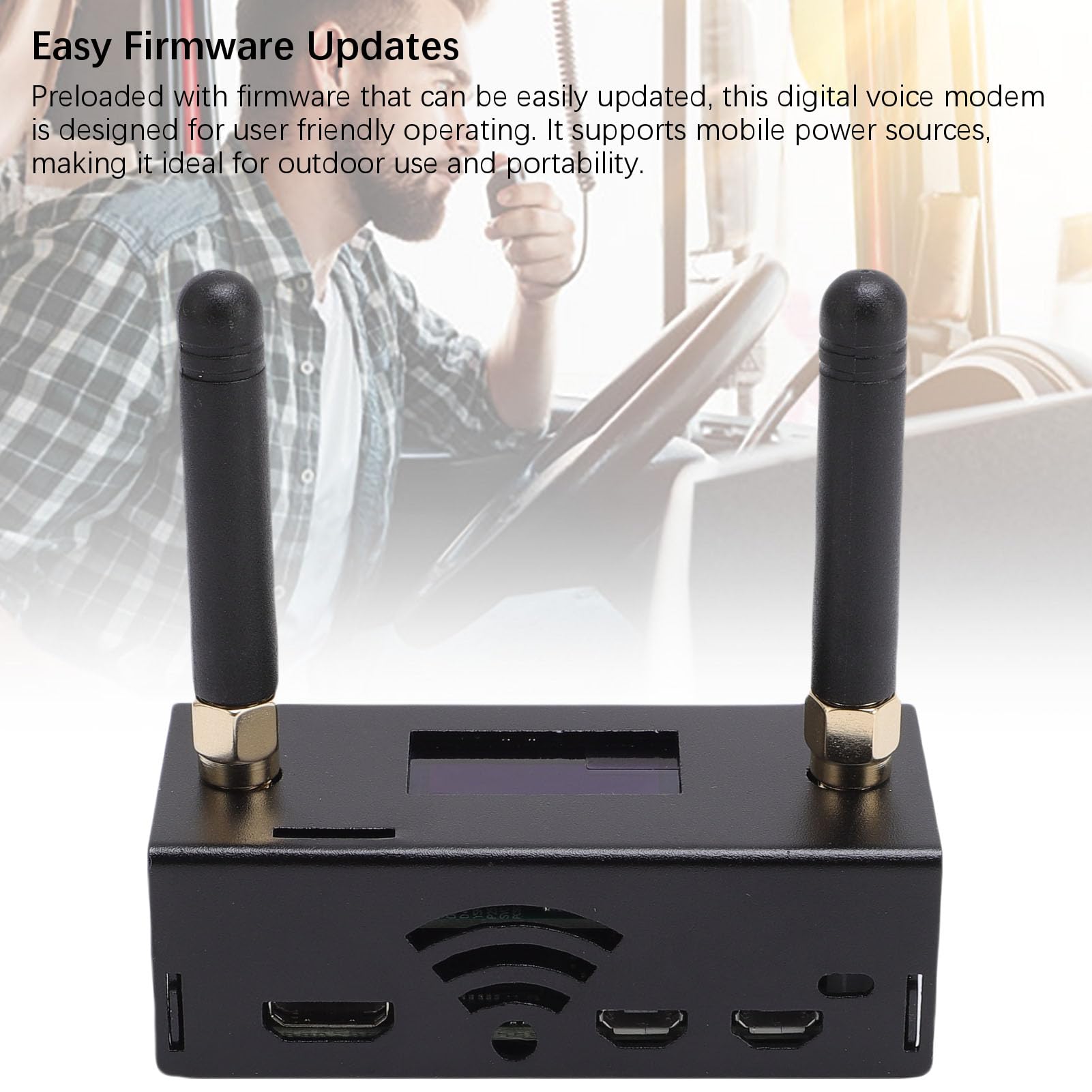 MMDVMuplexpotoard - Módem Digital con UHF y VHF, Compatibilidad con -Star, C4FM, Comunicación de Emergencia