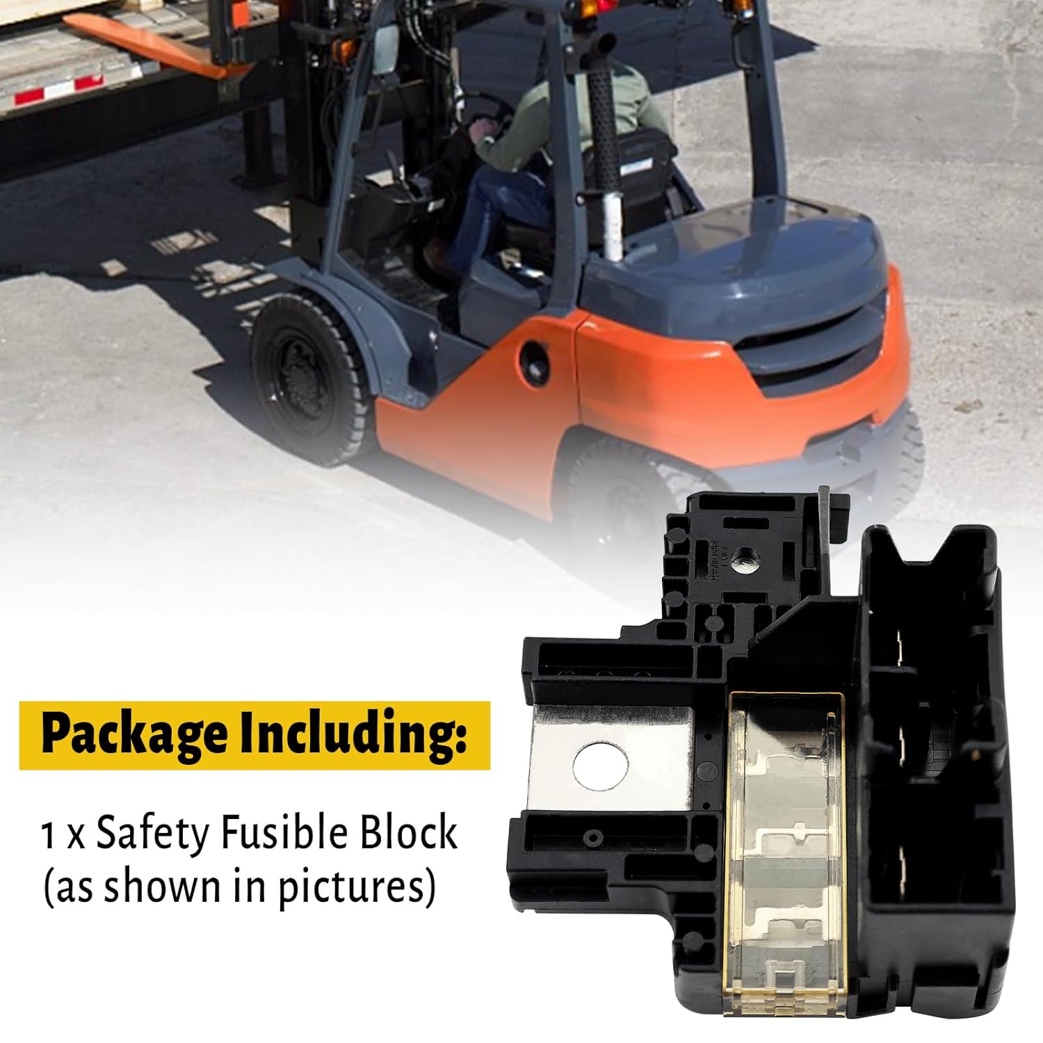 Safety Fusible Block Replacement for Toyota Forklift 7FD/8FD10-35 57630-26600-71 57630-U3610-71
