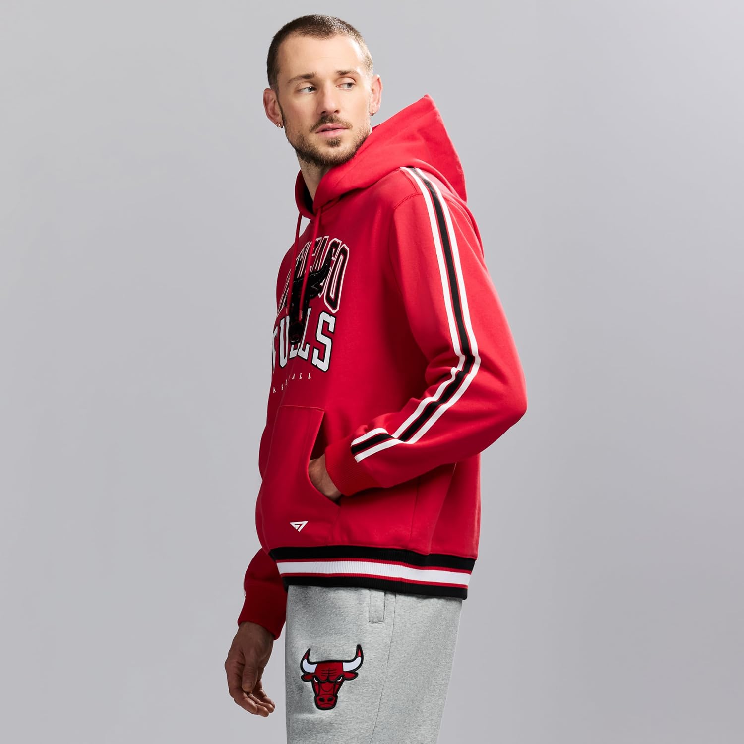 GAME 7 x NBA Officially Licensed Men's Long Sleeve Pullover Hoodie Fleece Heavyweight Sweatshirt