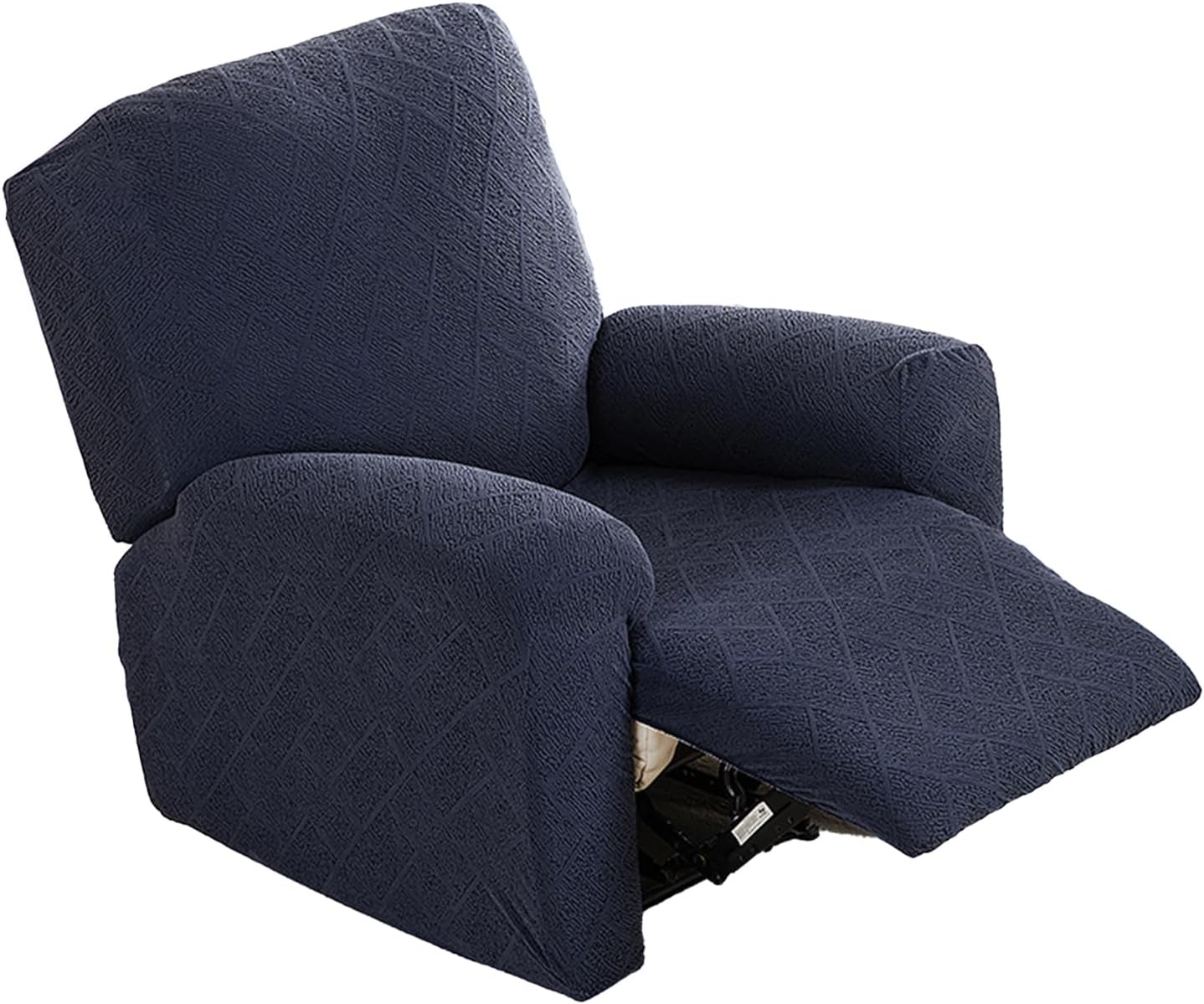 Recliner Chair Covers Elastic Recliner Cover Soft and Comfortable with Pockets Washable and not Easily Furniture Protector for Kids Pets
