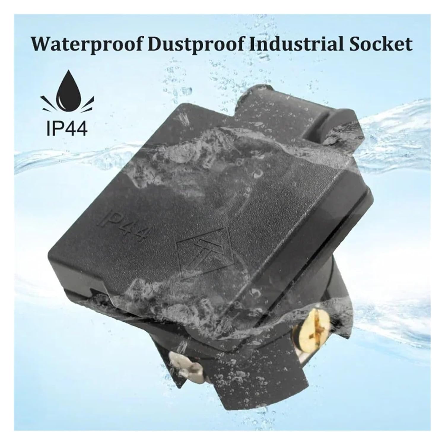L14-20R Weatherproof Dustproof Outlet with Cover 20 Amp 125/250 Volt Locking Outlet