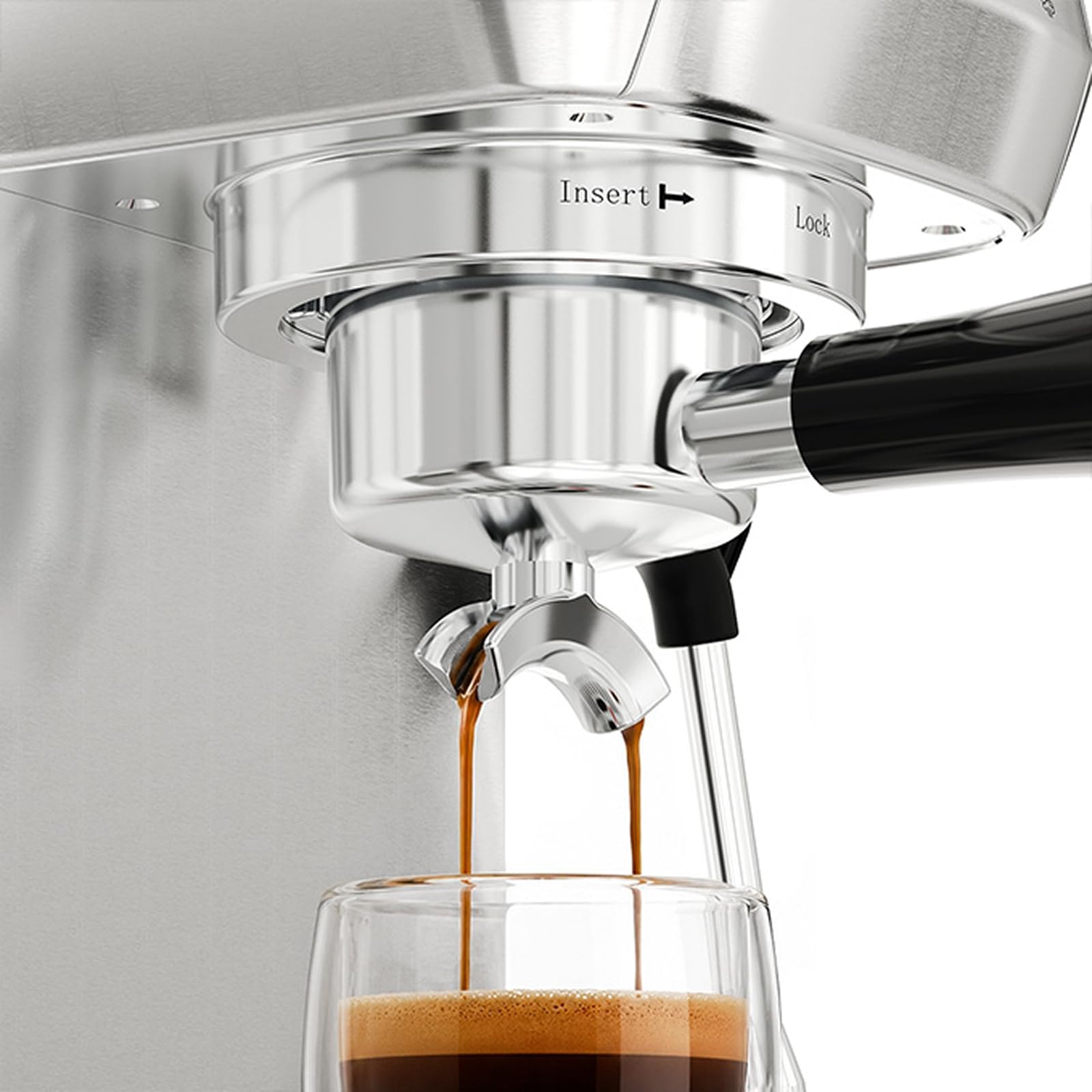 Amazon.com: CASABREWS 51mm Stainless Steel Portafilter Set for