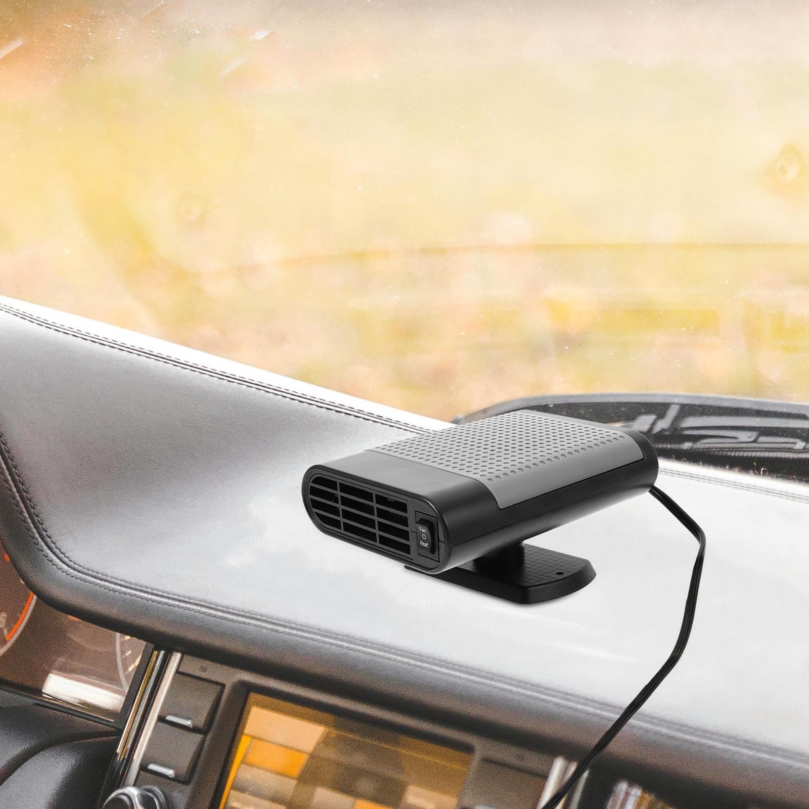 Desempañador de Coche 12v Portátil Abs para Parabrisas Vehículo
