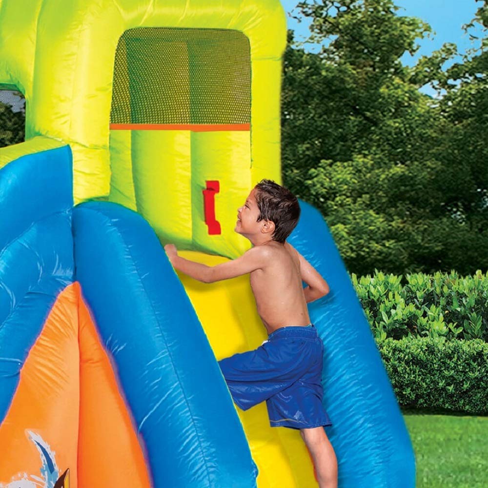 Buy BANZAI Pipeline Twist Kids Inflatable Outdoor Backyard Water Pool Aqua Splash Park and Buy BANZAI Pipeline Twist Kids Inflatable Outdoor Backyard Water Pool Aqua Splash Park and