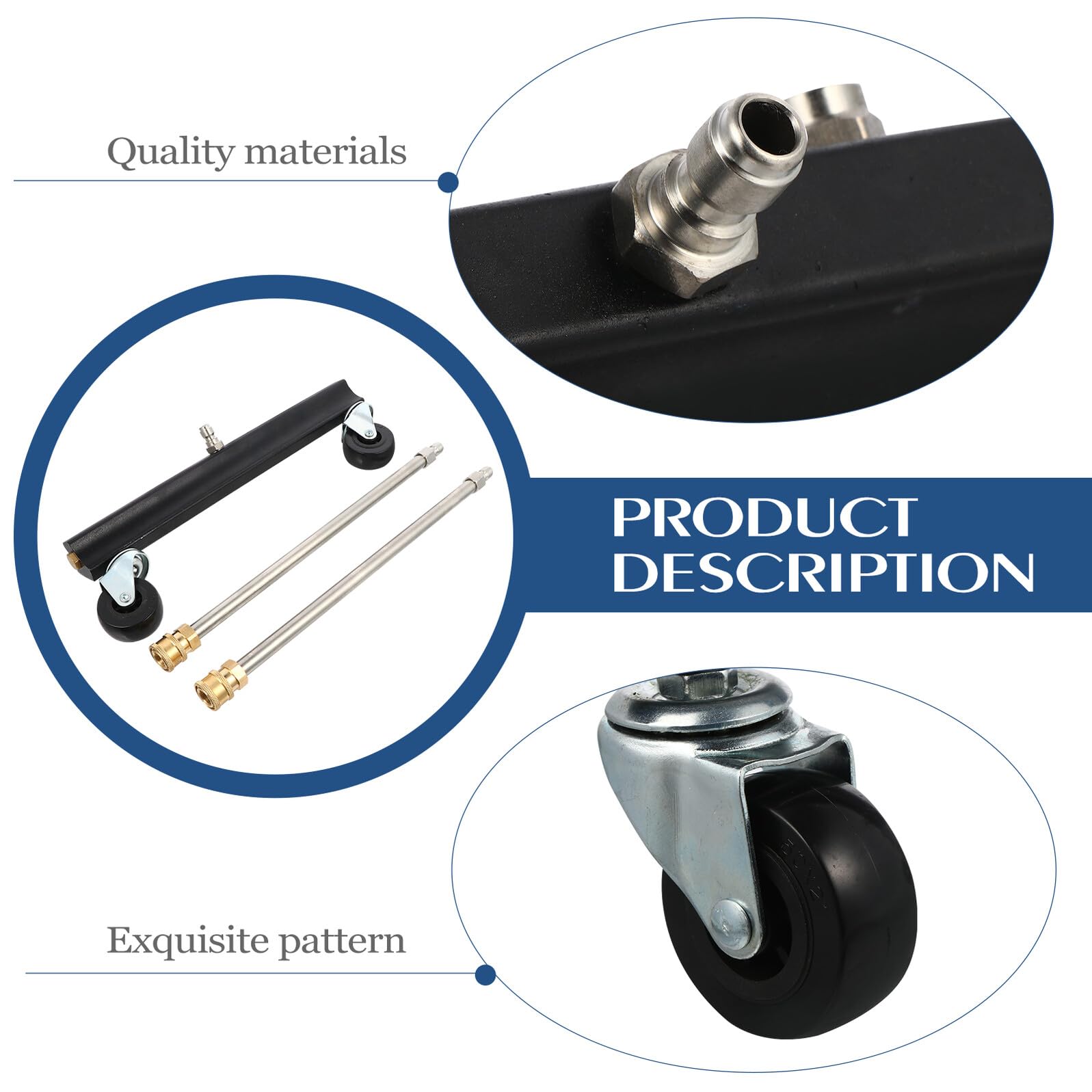 Cepillo de Acero Inoxidable y Latón para Limpieza Rueda Giratoria para Hidrolavadora de Chasis de Coche y Suelos en Vehículos Comerciales