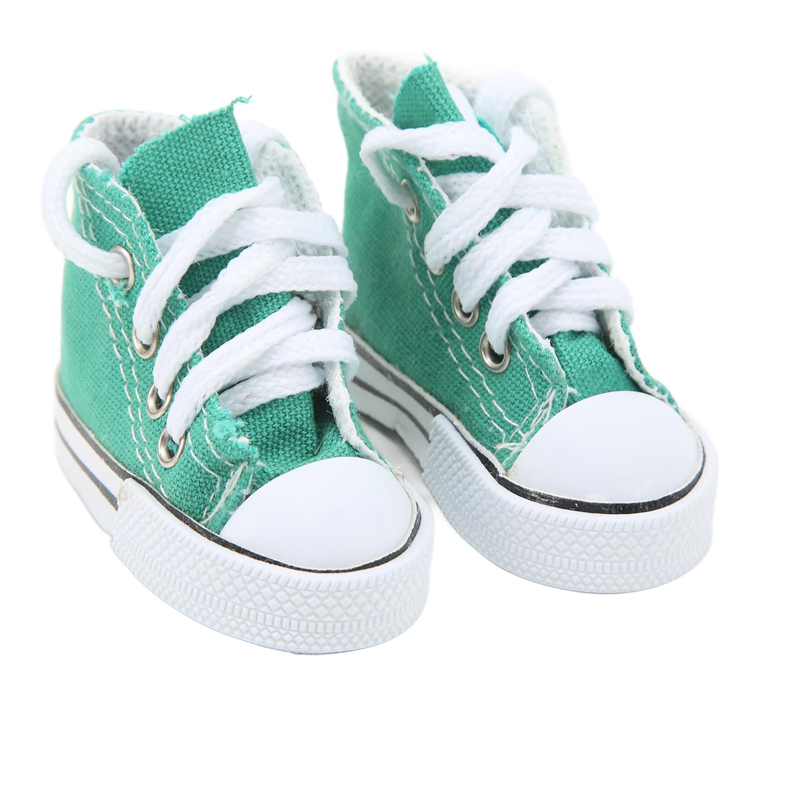 Zapatos de Lona para Muñeca 1/3, Zapatillas de Lona de Goma de Plástico de 3,0 Pulgadas de Largo, Zapatos para Muñeca, Alpargatas, Salón, Surtidos 1, 3 Colores, 10 Pares