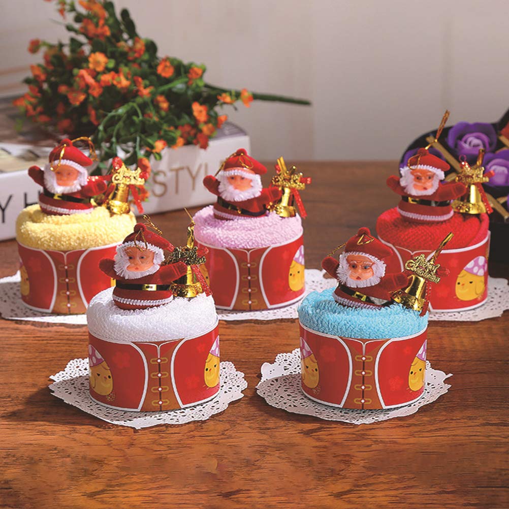 Asciugamano Natalizio A Forma Di Torta - Morbido E Decorativo Per Tavola E Bambini - Foto 8