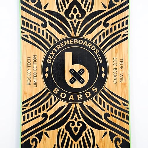 Bextreme Aurum Freestyle Snowboard Pack with SP Private Bindings. Snow Wide for Men and Women Made with Bambu, Beech and Poplar (Bindings SP 42.5-44.5 EU, 157 cm) - Image 2