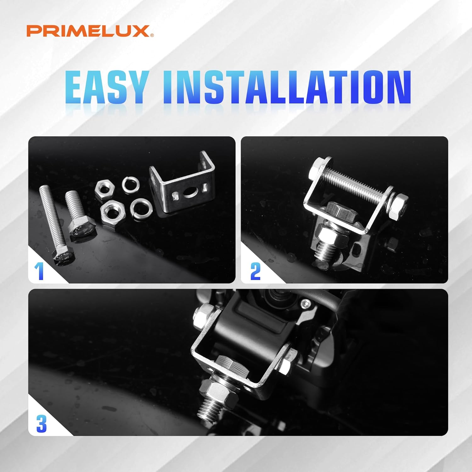 4.3 Inch 192W 12600lm LED Tractor Work Lights, 2PCS IP68 Waterproof 12/24V 150° Flood Beam LED Work Light Bar, Work Light for Trucks Tractors UTV ATV SXS and Heavy-Duty Equipment