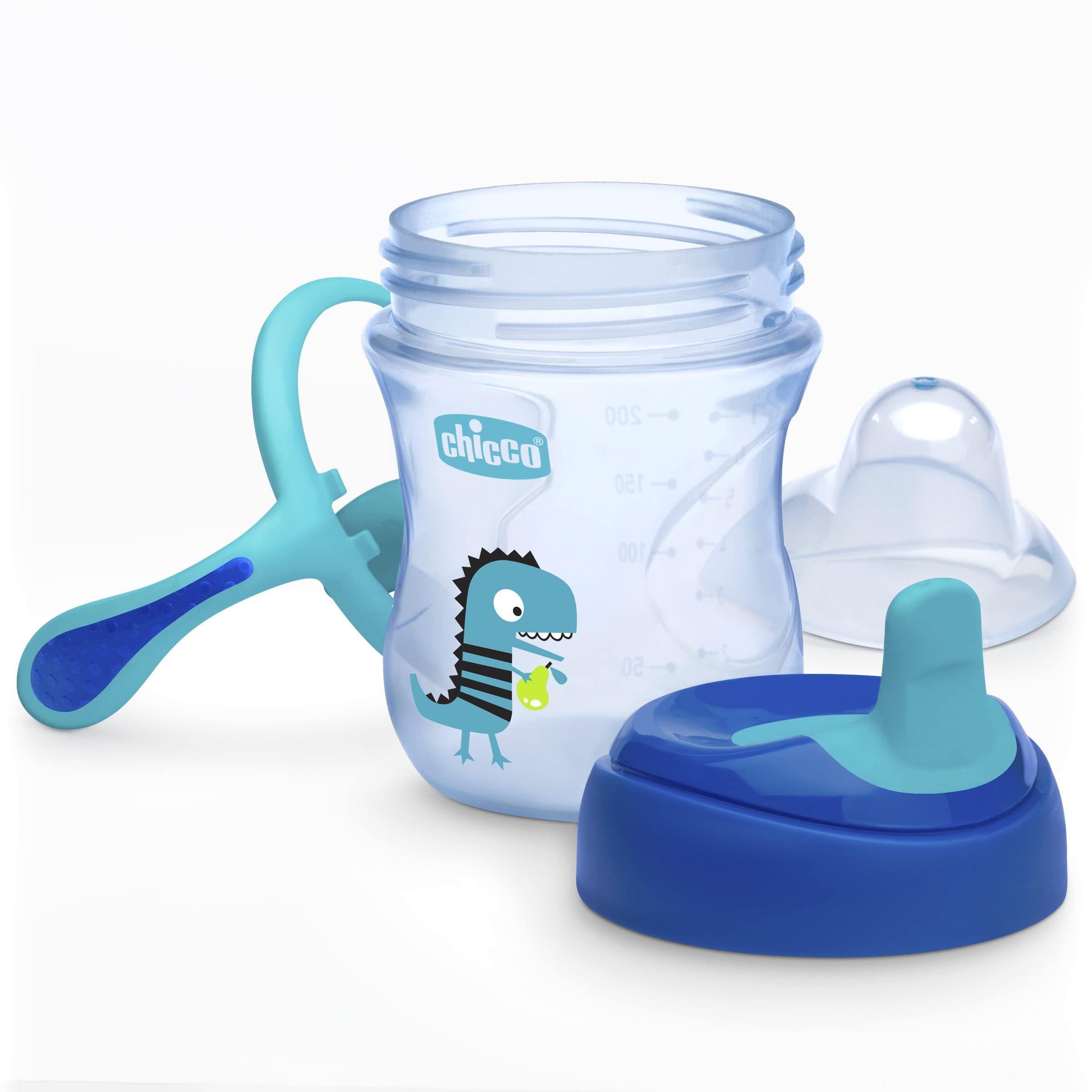Chicco Set per la Pappa Composto da Tazza Training Cup, Primo Cucchiaio, Piatto Pappa Calda, Piatto Pappa Facile e Portavivande Termico, Età 6 Mesi +, Rosa, Versione per Bimba