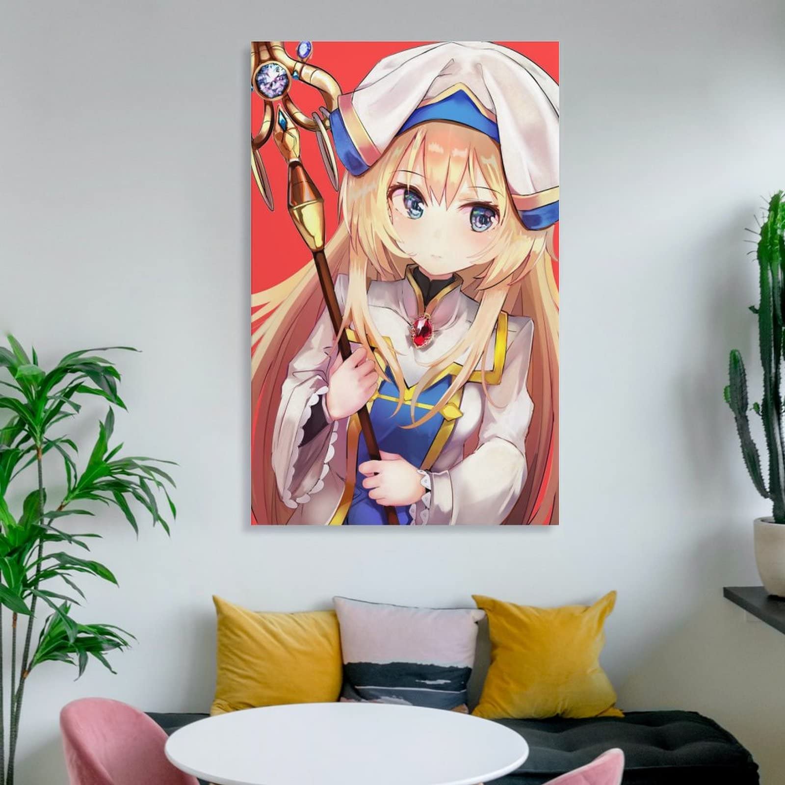 Amazon.co.jp: 絵画 女神官 ゴブリンスレイヤー ポスター プリント