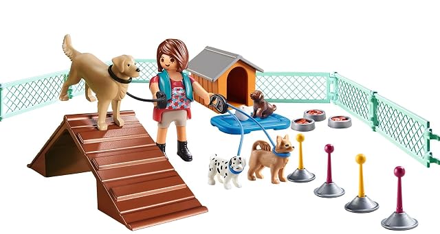 Foto 3 de 4 de PLAYMOBIL City Life, Set de Regalo Entrenadora de Perros