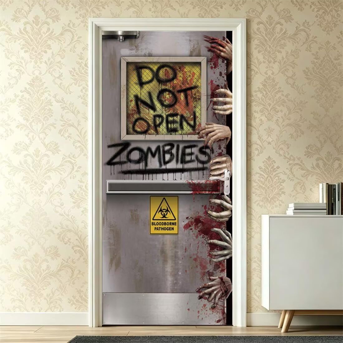 Vinilos Puertas Halloween Pegatinas Decorativas de Puerta 3D