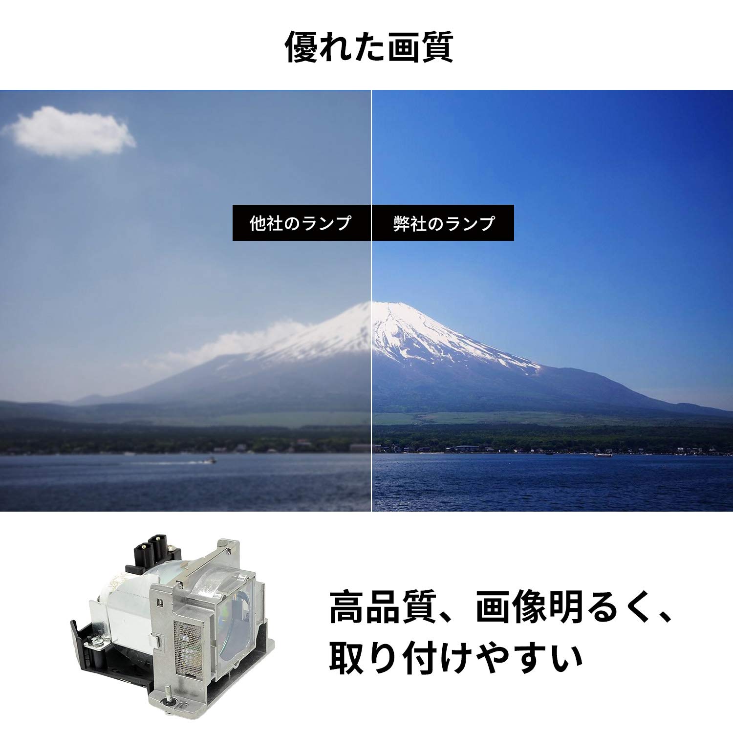 Amazon.co.jp: Allamp VLT-HC910LP 交換用プロジェクター ランプ