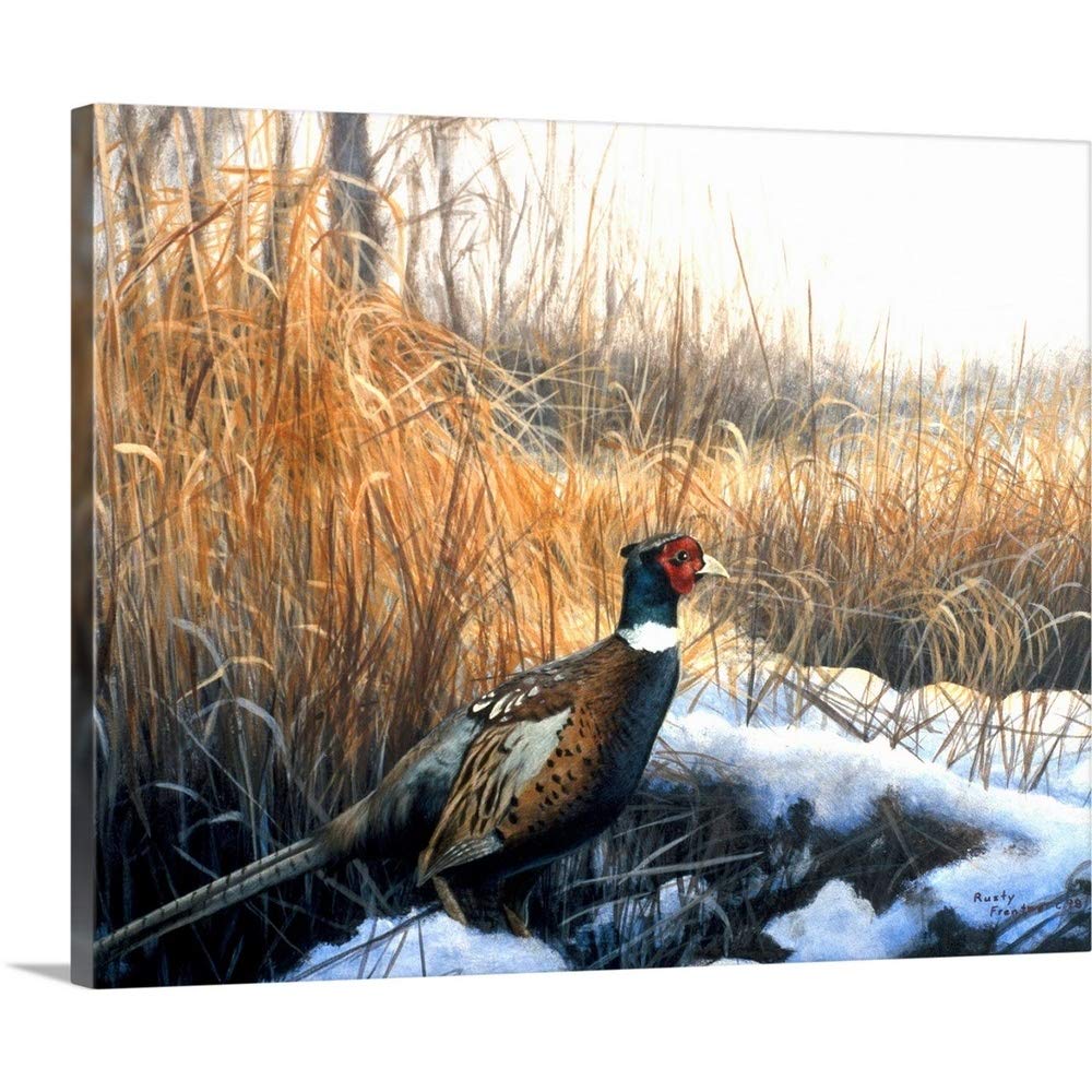 シックな絵画 Amazon.co.jp: Rusty Frentnerプレミアムシックラップキャンバス