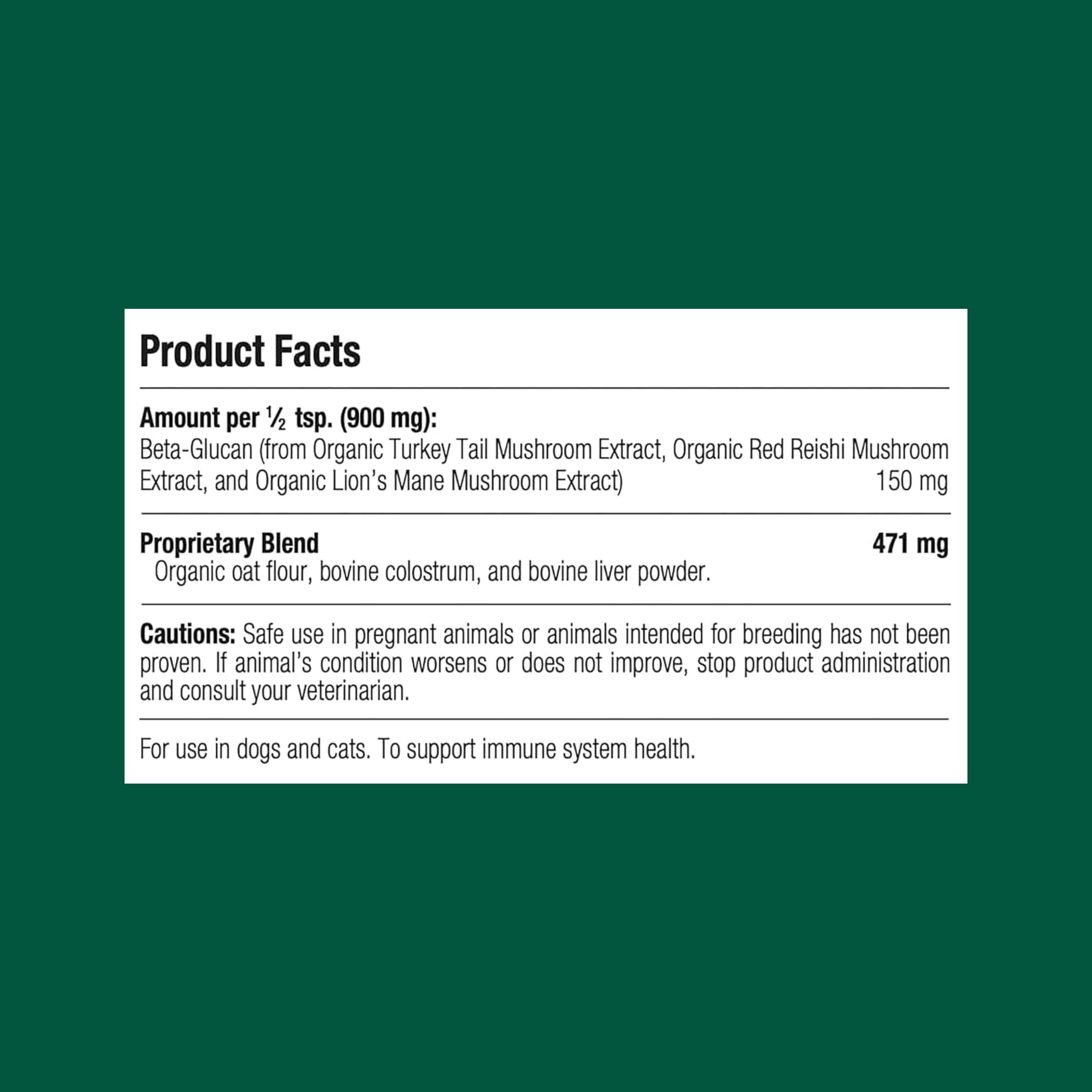 Standard Process Mushroom Complex for Dogs & Cats, 2.92 oz — Amazon image 2