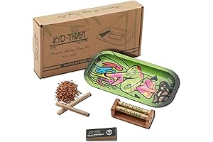 Bamboo Rolling Tray Combo: The Ultimate Smoking Accessory for Smokers