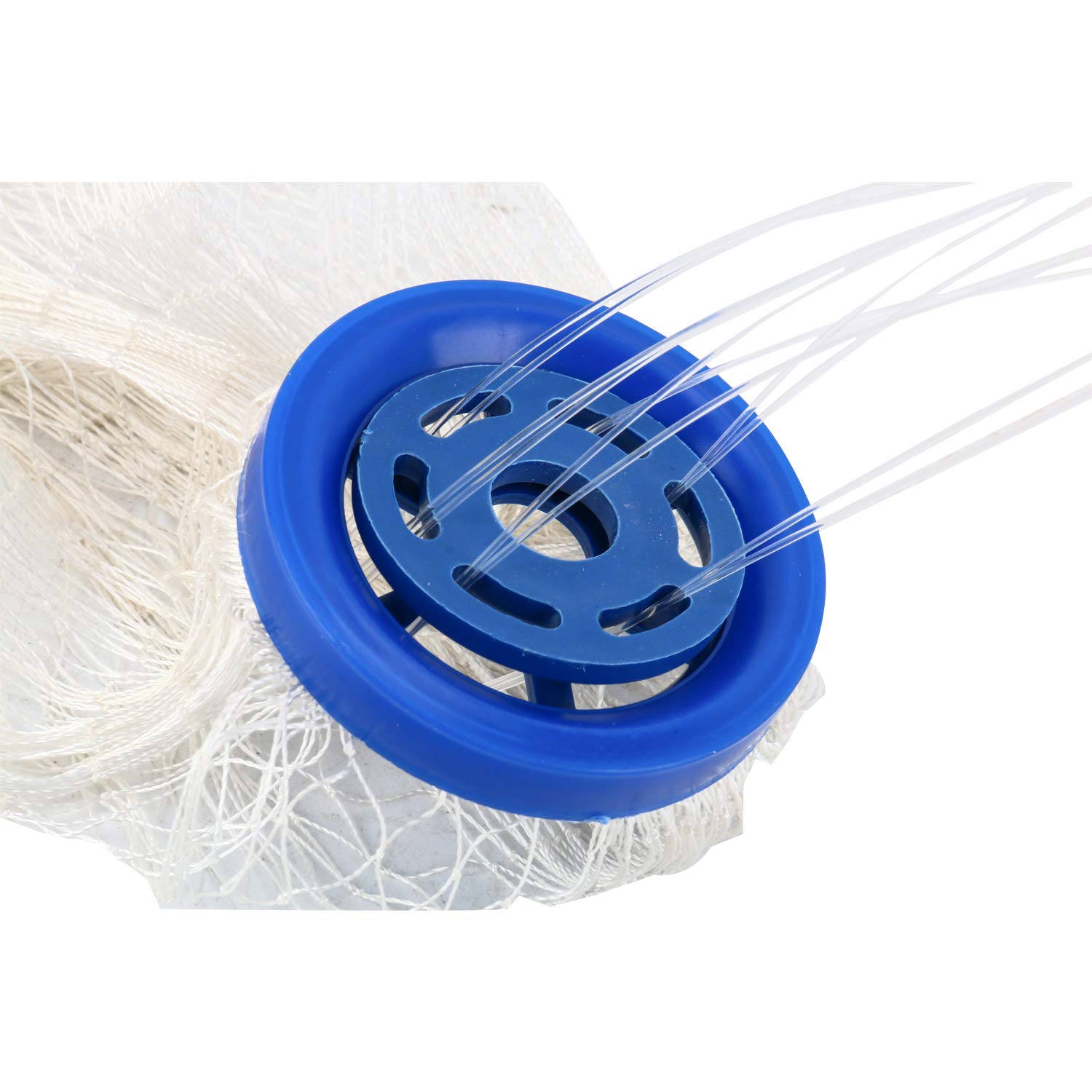 Red de pesca de mano para pesca de agua salada de 4 pies, 6 pies, 8 pies, 10 pies, 12 pies