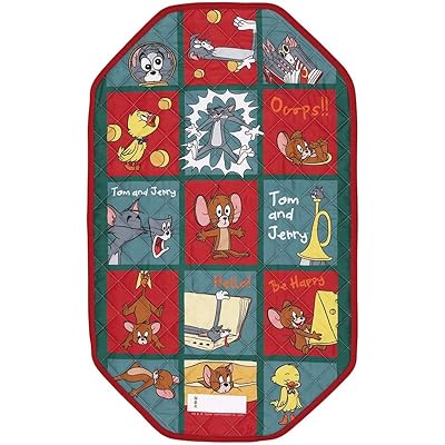 スケーター(Skater) コットカバー S 60×100cm 保育園 お昼寝 簡易ベッドカバー ベッドカバー ベッドシート トムとジェリー BCV1