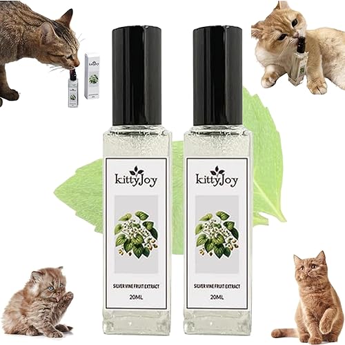 Miniatura 8 de Kitty Joy Herbal Cat Joy, Spray de hierbas para gatos, spray de hierba gatera para mascotas, spray de hierba gatera para gatos de interior, spray