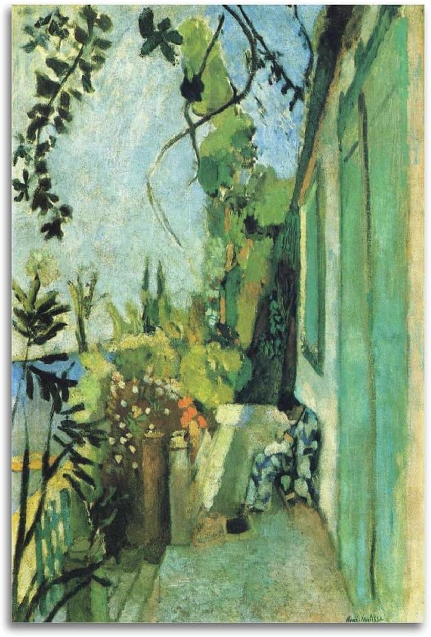 Henri Matisse Wall Art Prints Windows Poster Home Canvas Decor 50x70cm
