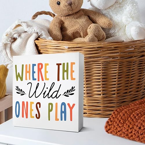 Miniatura 4 de Letrero de madera para decoración de escritorio de sala de juegos, habitación de juguetes, dormitorio de niños, regalo de guardería para bebé, niño,