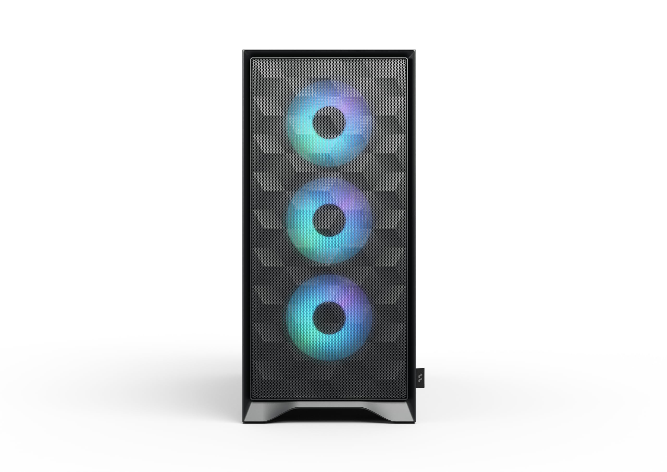 Fractal Design Pop 2 Air Black RGB - Tempered Glass - Performance Airflow PC Gaming Case - Mesh Front Panel - Three 120 mm RGB Fans Included - Spacious Interior - ATX/mATX/ITX Motherboard Support