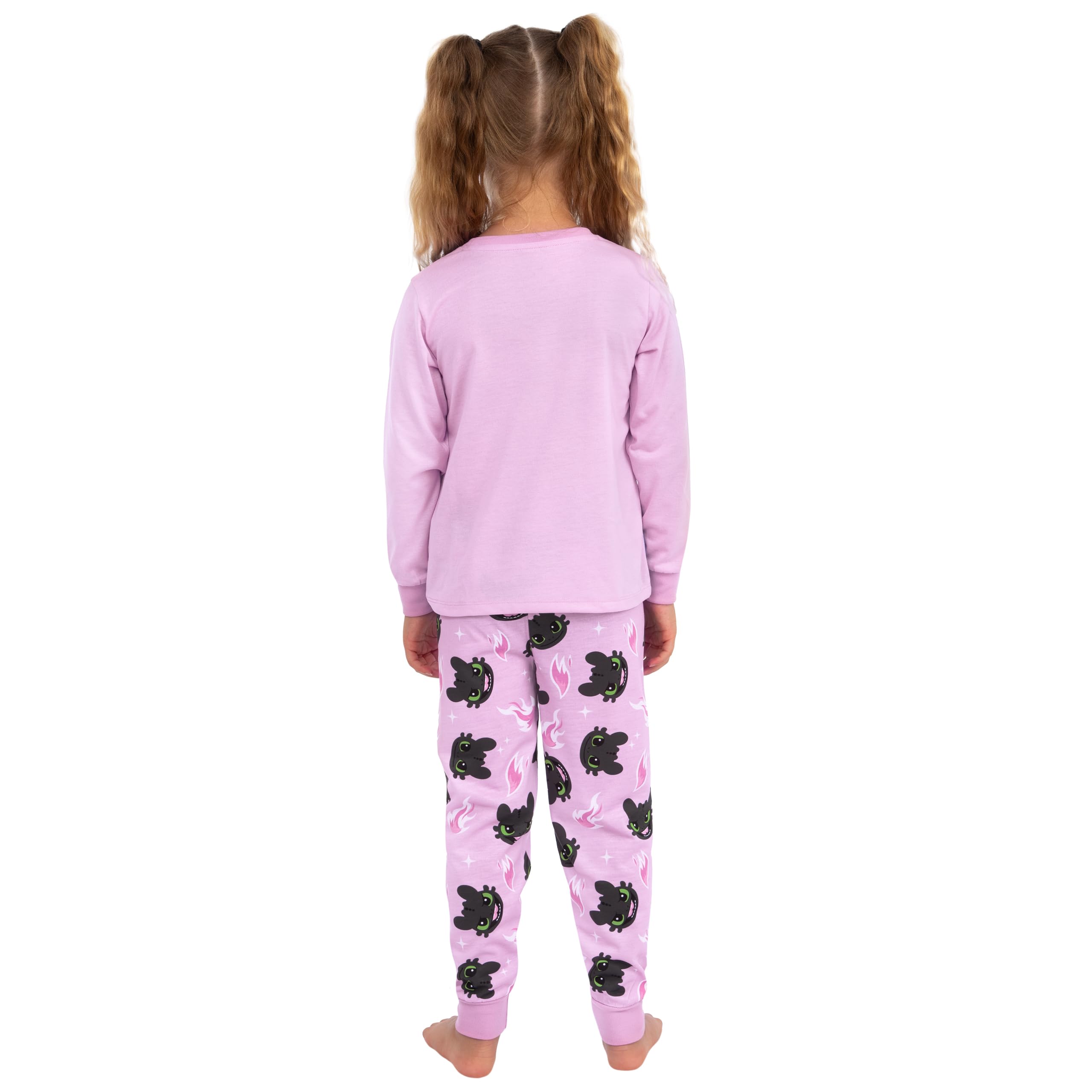 Pigiama Bambina Dragon Trainer, Pigiami Ragazza Sdentato, Pigiama Bambine Drago