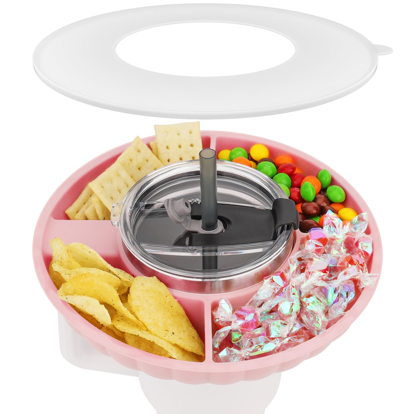 Snackteller mit Deckel für Stanley Cup 40oz/1,18L, NUR FÜR 40OZ ...