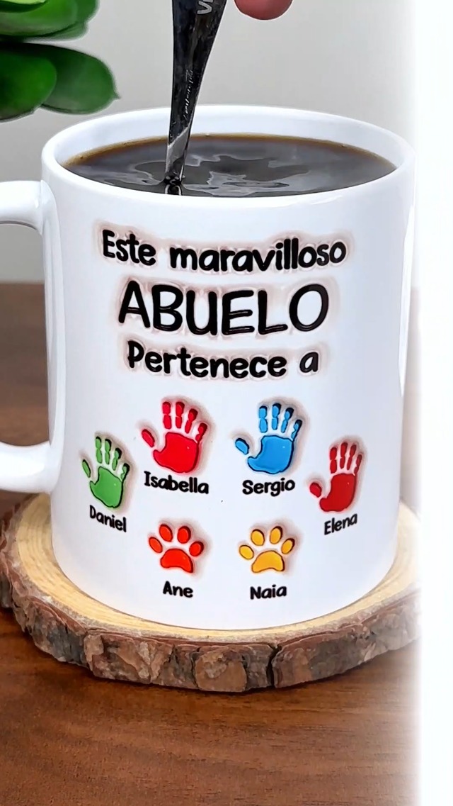 Taza personalizada para papá Wrappiness 11 onzas miniatura 7