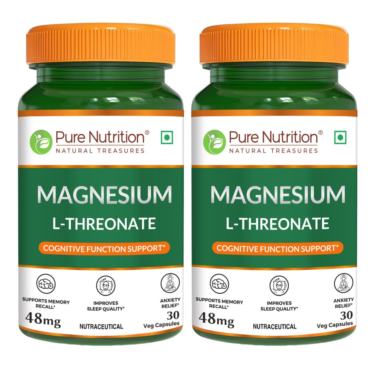 Pure Nutrition Chelated Triple Magnesium Complex Supplement - 120 Tablets | Magnesium Glycinate Complex With Citrate & Oxide Supplement Supports Bones Muscles & Nerves 1383mg Per Serving — Amazon image 10