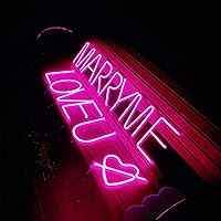 Vista 9 de ENUOLI Letreros de neón LED de letras rosadas, luces de neón, lámparas de neón LED, letreros de pared, funciona con pilas o USB, luces decorativas