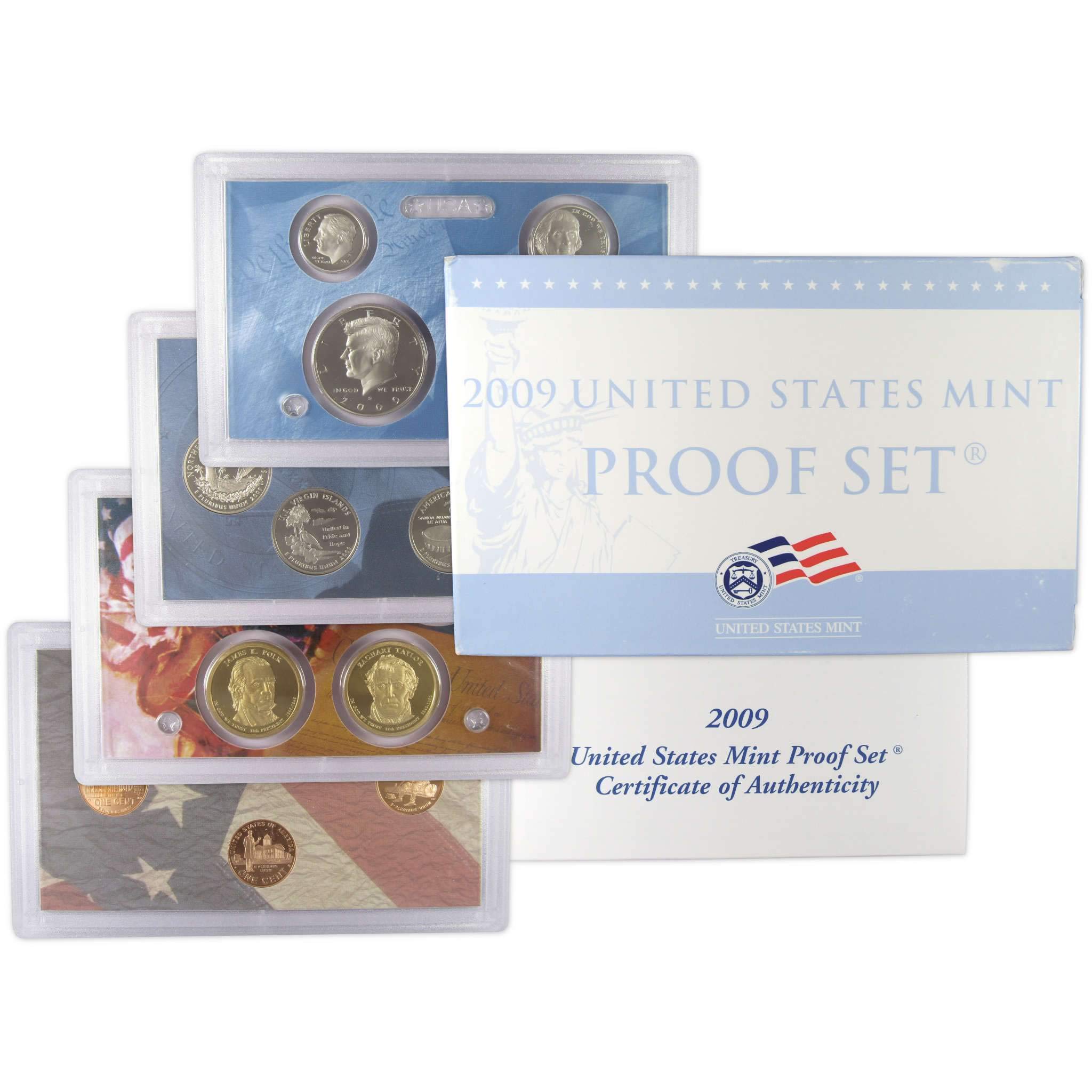 2009 Clad Proof Set U.S. Mint Original Government Packaging OGP