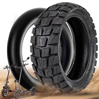 MARTYRA 255x80 Off-Road E10 Electric Scooter Tire – 10x2.5 Inflatable Rubber Tire for E10 & E-Scooters | Heavy-Duty