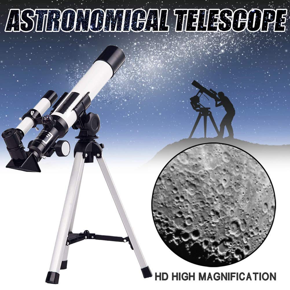 Teleskop astronomiczny Teleskop astronomiczny ze statywem Początkujący profesjonalny obserwacja gwiazd Hig, teleskop dla dzieci-teleskop astronomiczny o dużej rozdzielczości z dużym powiększeniem